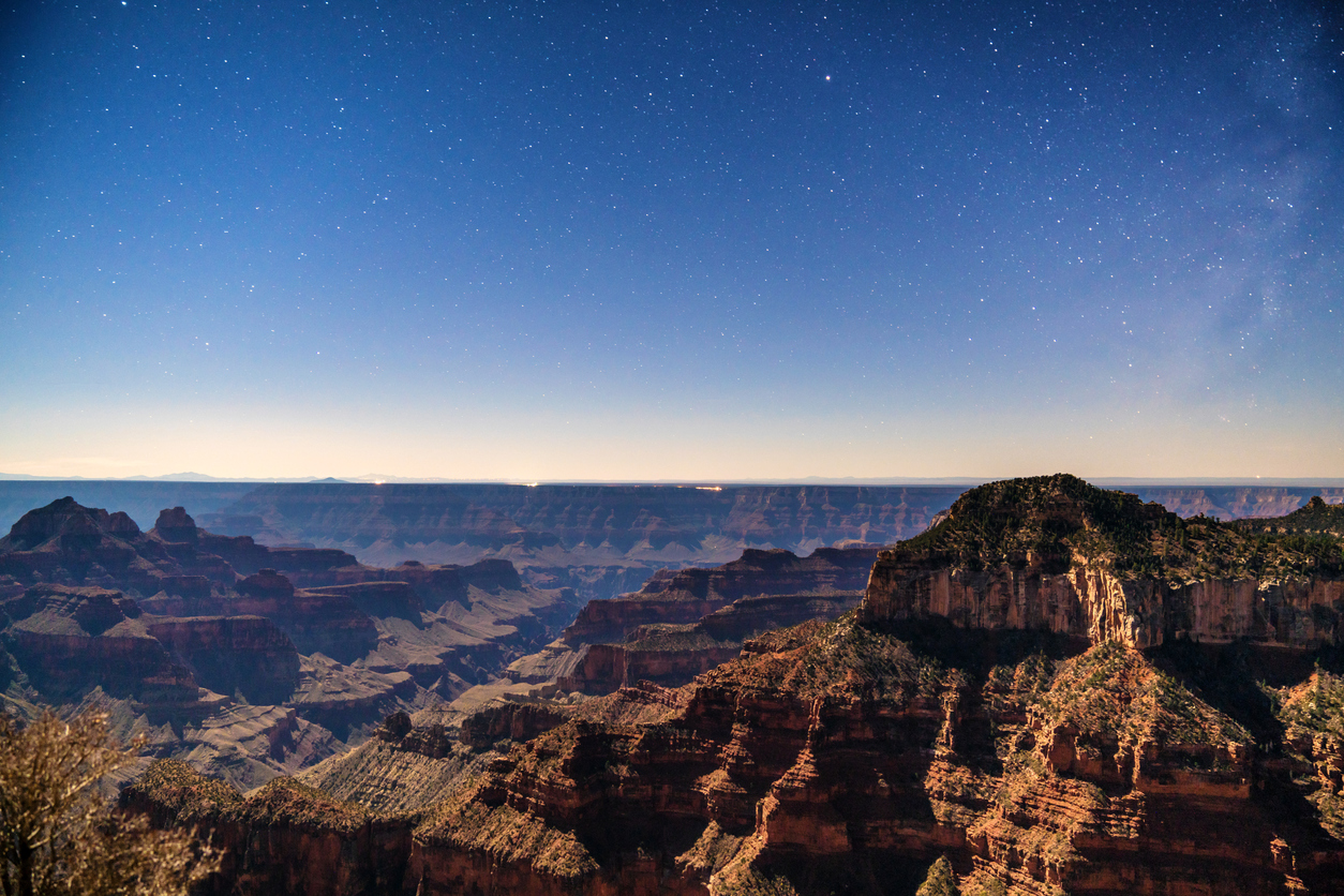 Stars over the Grand Canyon