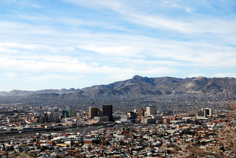Downtown El Paso, Texas, skyline