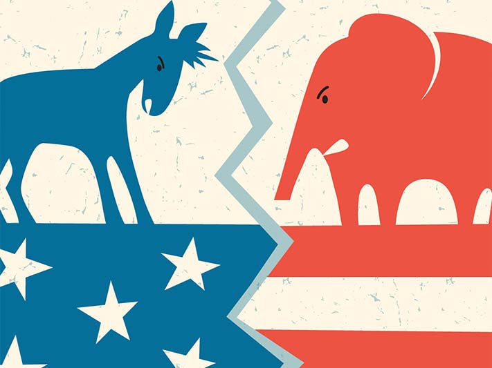 تفاوت دو حزب جمهوری خواه و دموکرات آمریکا